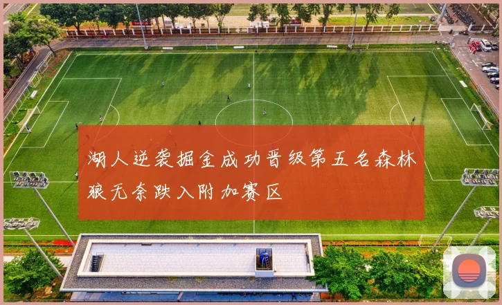 湖人逆袭掘金成功晋级第五名森林狼无奈跌入附加赛区